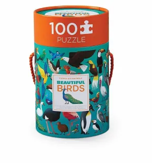 100-pc Puzzle 36-Birds