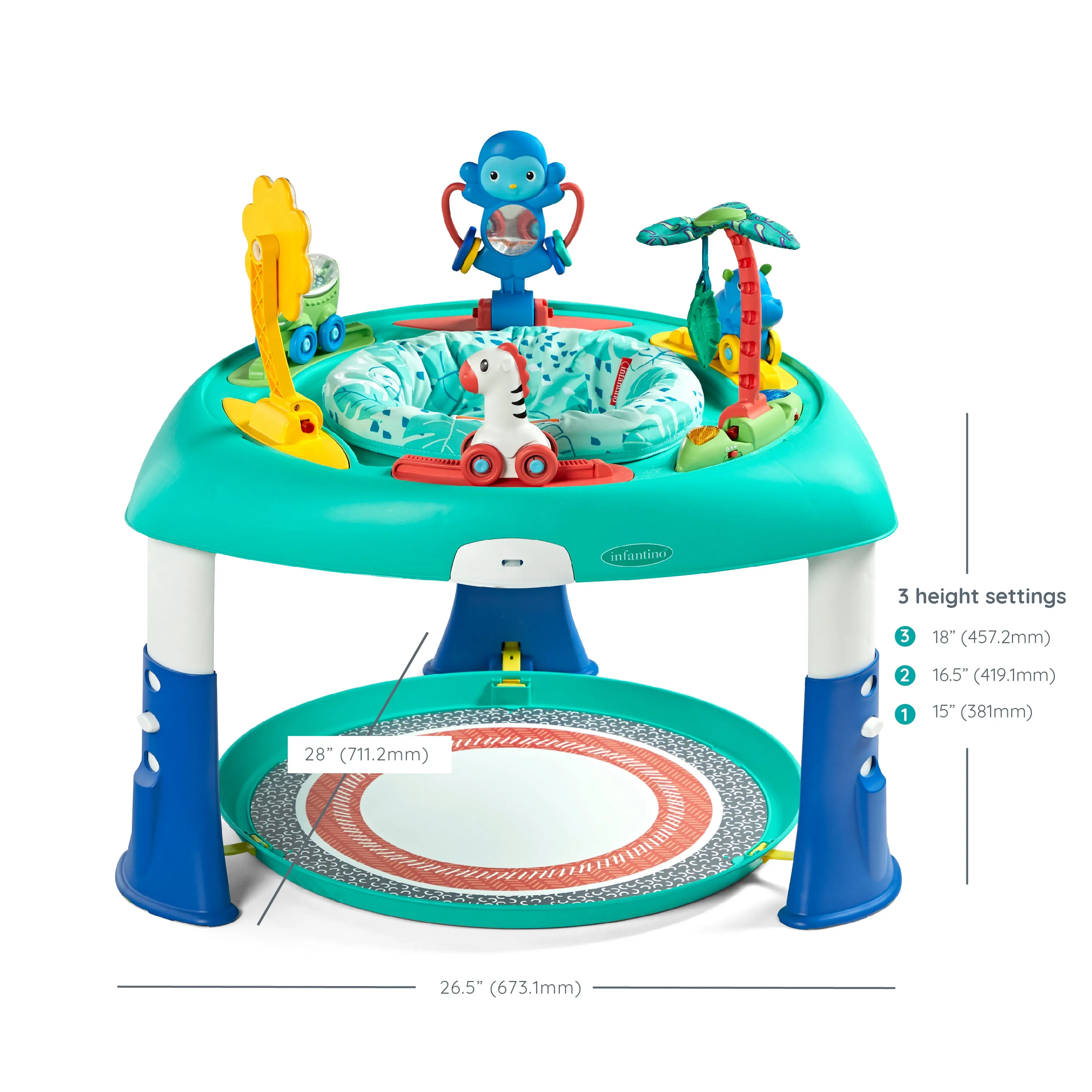 2-in-1  Sit, Spin & Stand Entertainer & Activity Table™