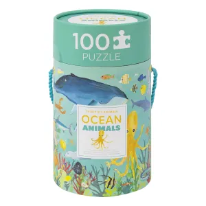 36 Animal Puzzle 100 Piece - Ocean Animals