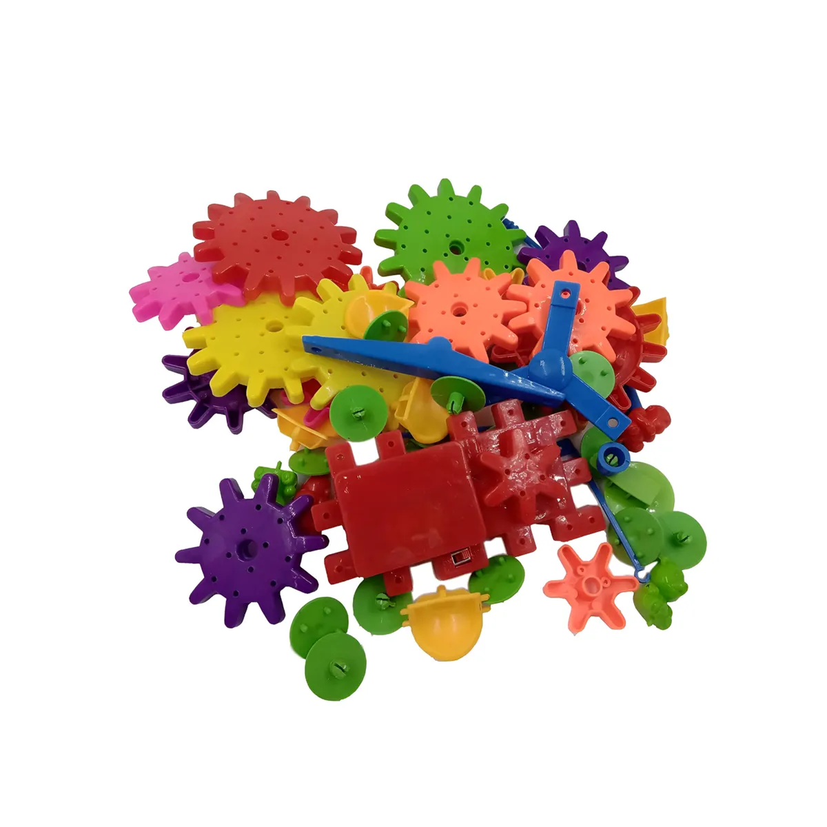 48 Pieces Creative And Multicolored Motion Building Blocks