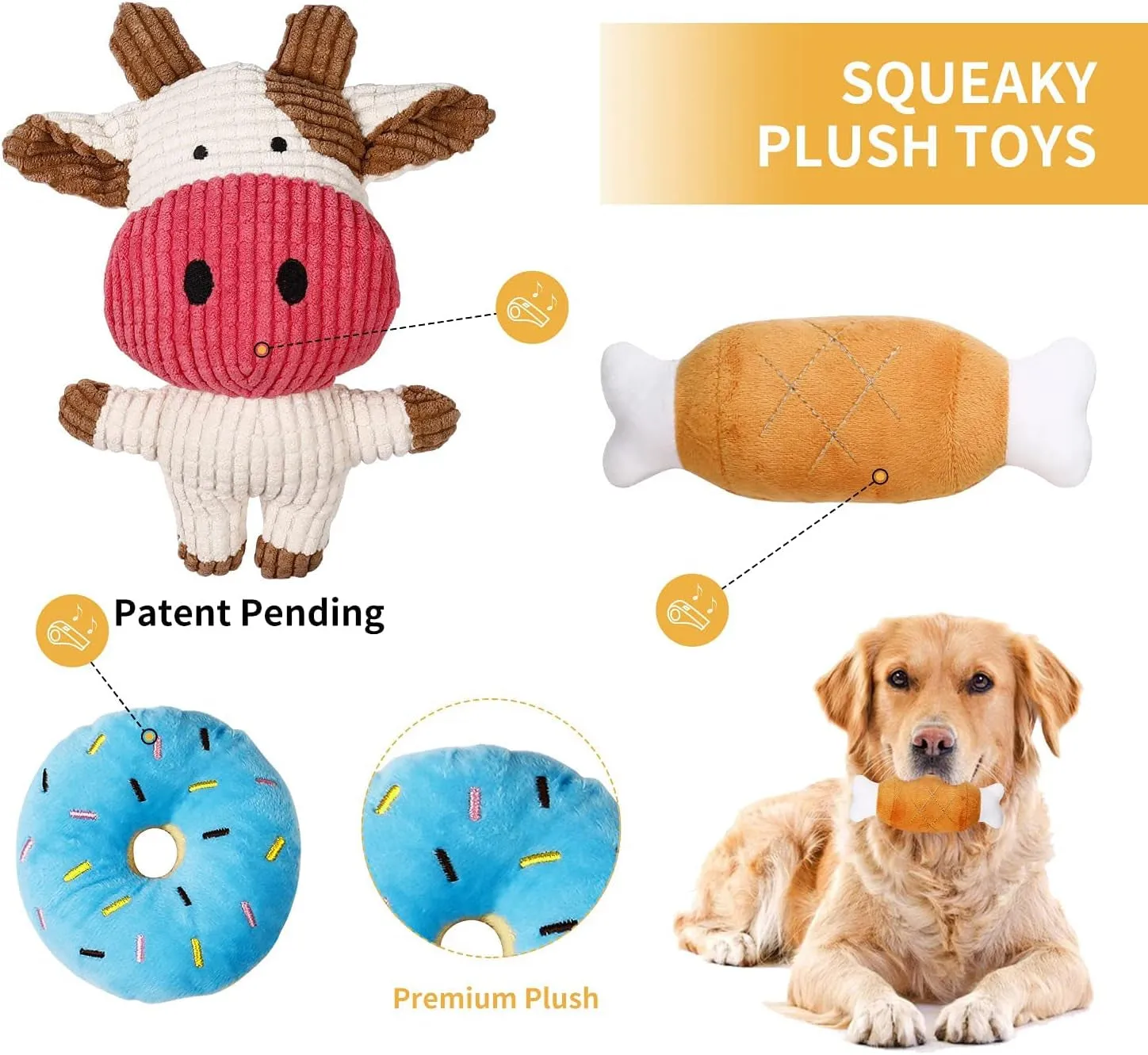 7 Pack Small Dog Toys – Meet Pawsome Playmates 🐾🦴