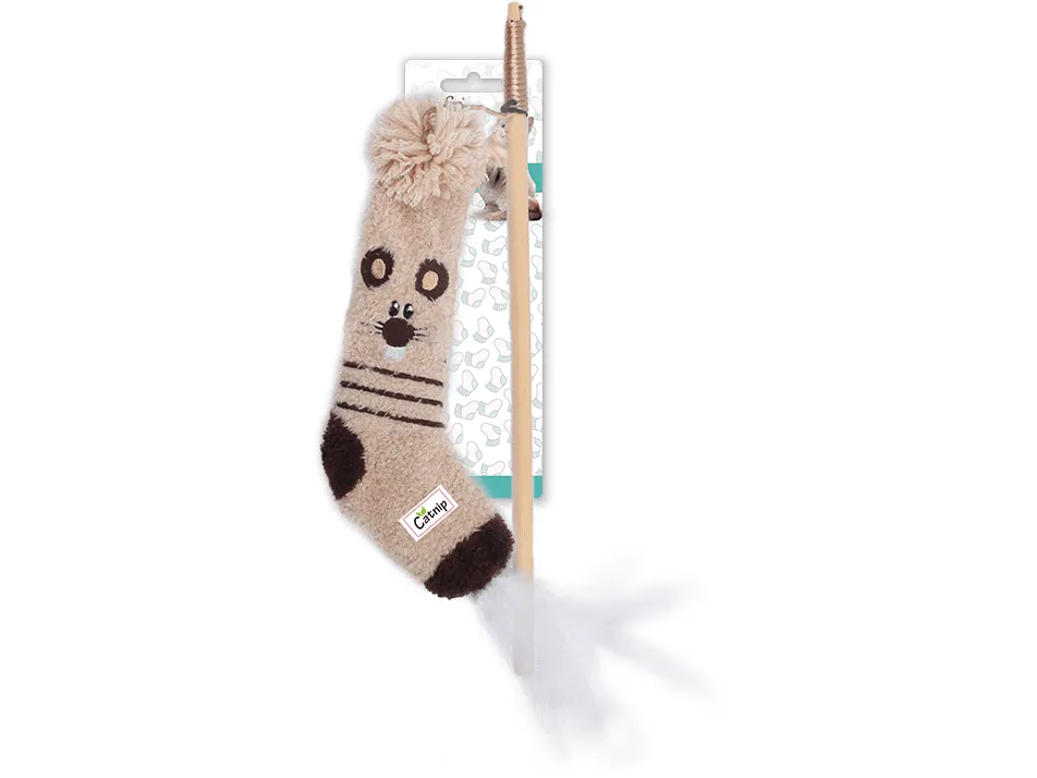 AFP Cat Socks-Sock Wand Mouse