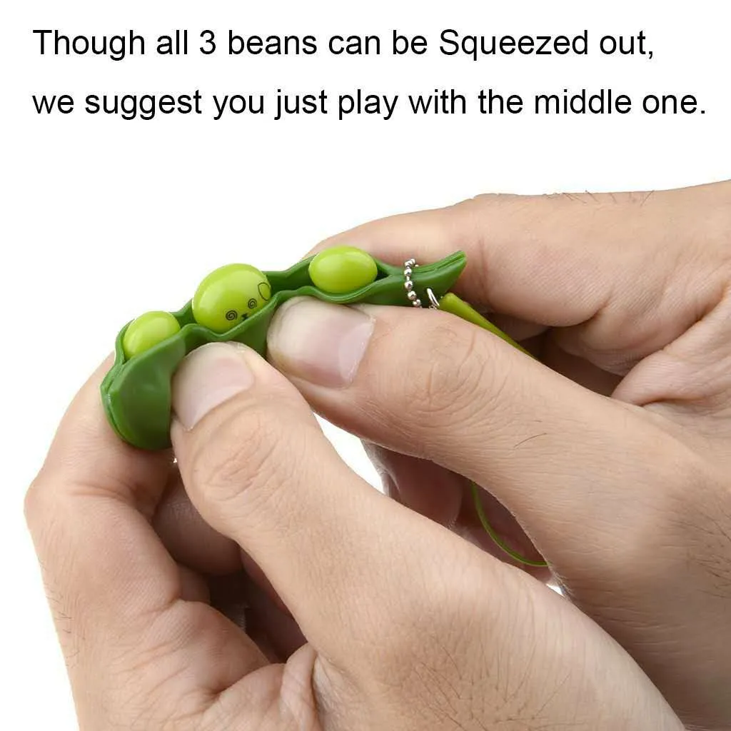 Anti Stress Ball Squeeze SoyBean Stress Toy