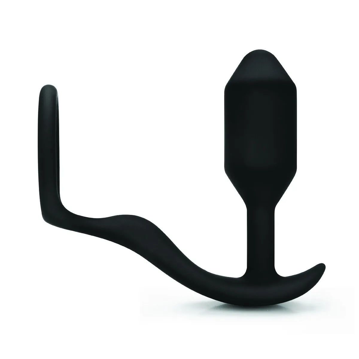 b-Vibe Snug and Tug Weighted Butt Plug   Cock Ring