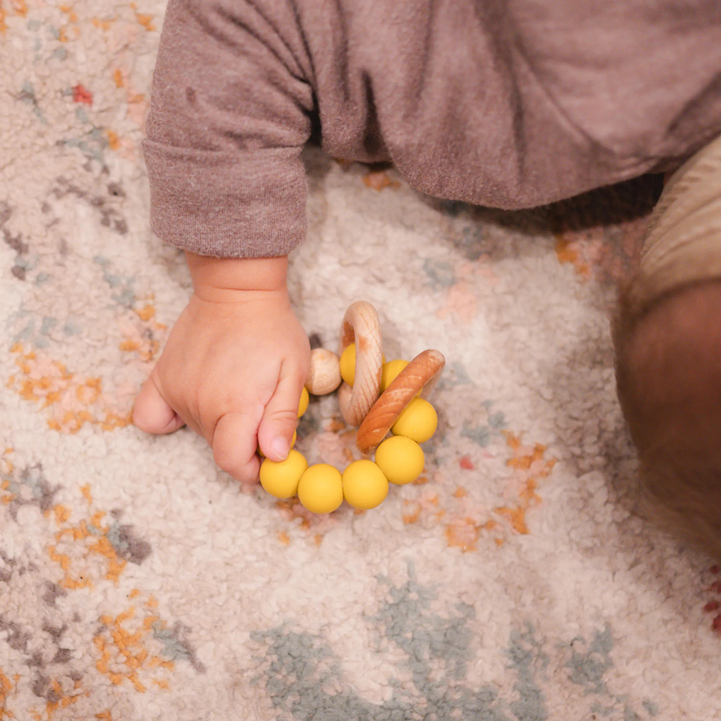 Babeehive Goods Charcoal Teething Ring