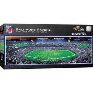 Baltimore Ravens - 1000 Piece Panoramic Jigsaw Puzzle