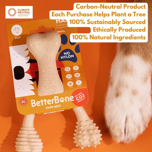 BetterBone HARD: The natural, eco-friendly, and ultra-durable chew for the toughest chewers!