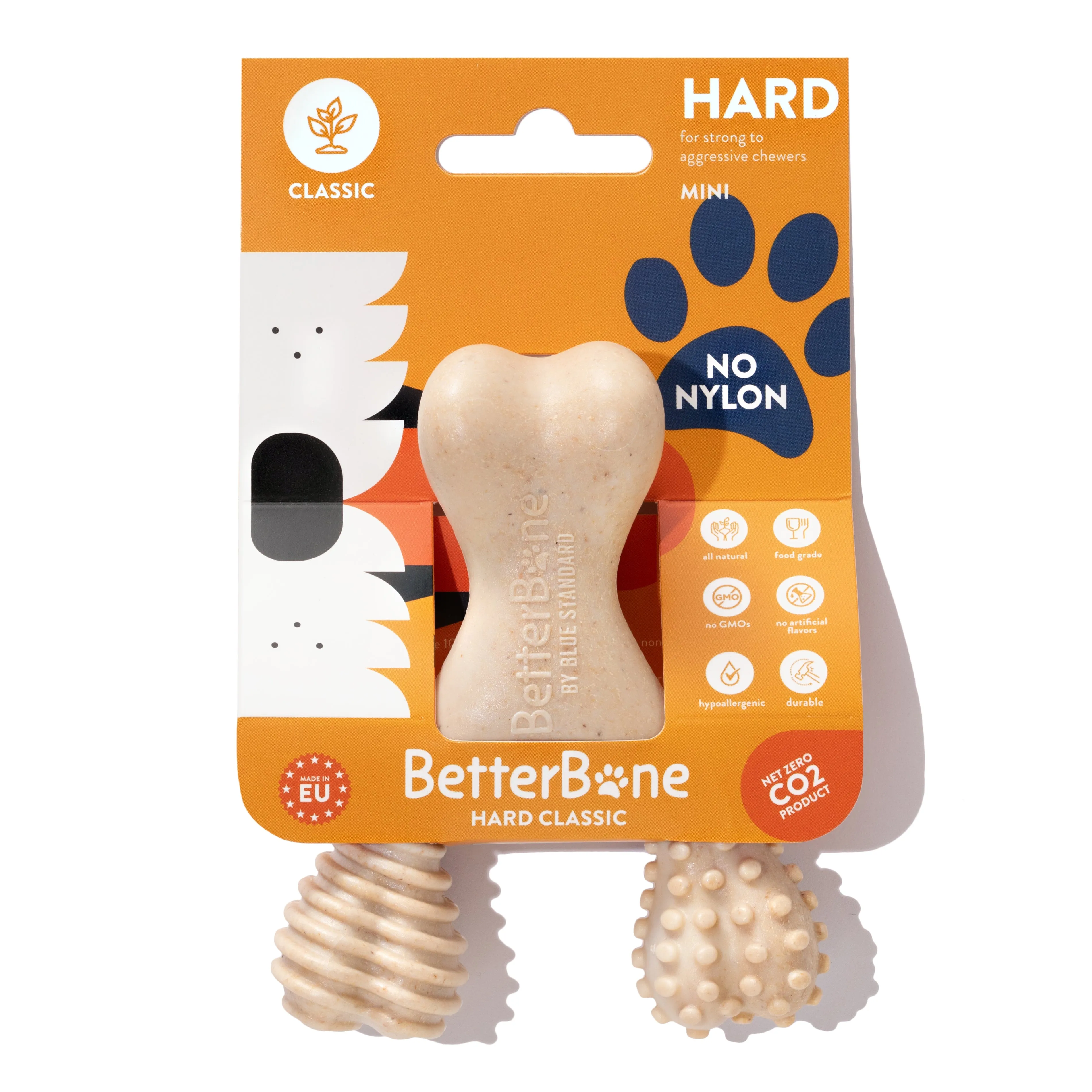 BetterBone HARD: The natural, eco-friendly, and ultra-durable chew for the toughest chewers!