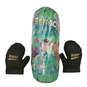 Boxing Bag For Kids - Green