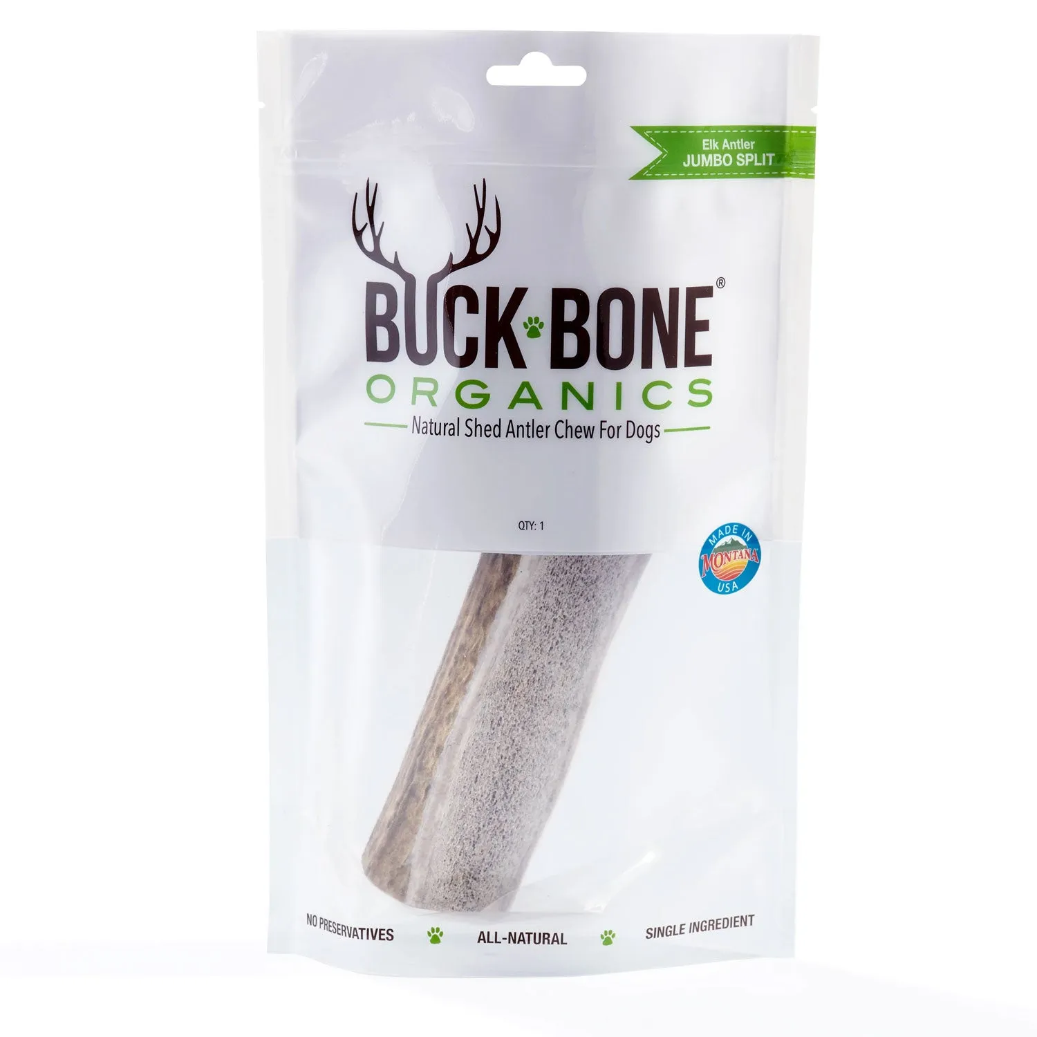 Buck Bone Organics Split Elk Antler