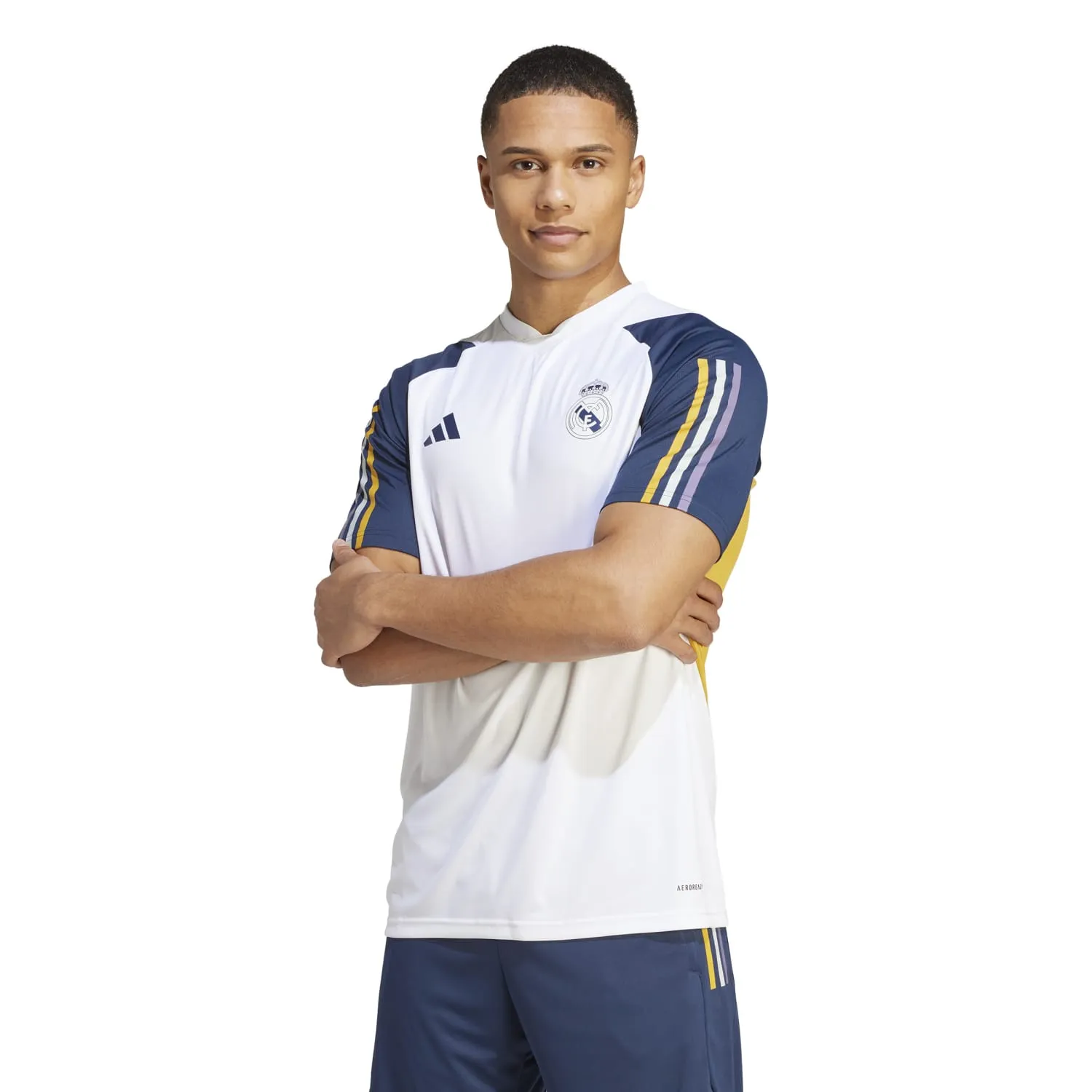 Camiseta adidas Hombre Entrenamiento 23/24 Blanca