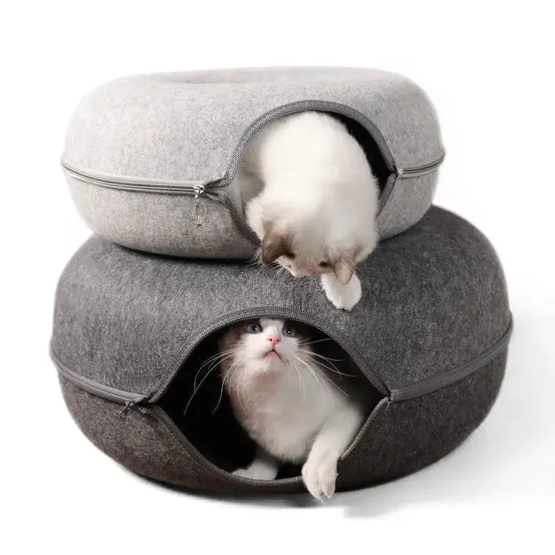 Cat Donut Bed