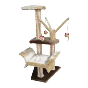 Cat Furniture & Scratcher with Toy