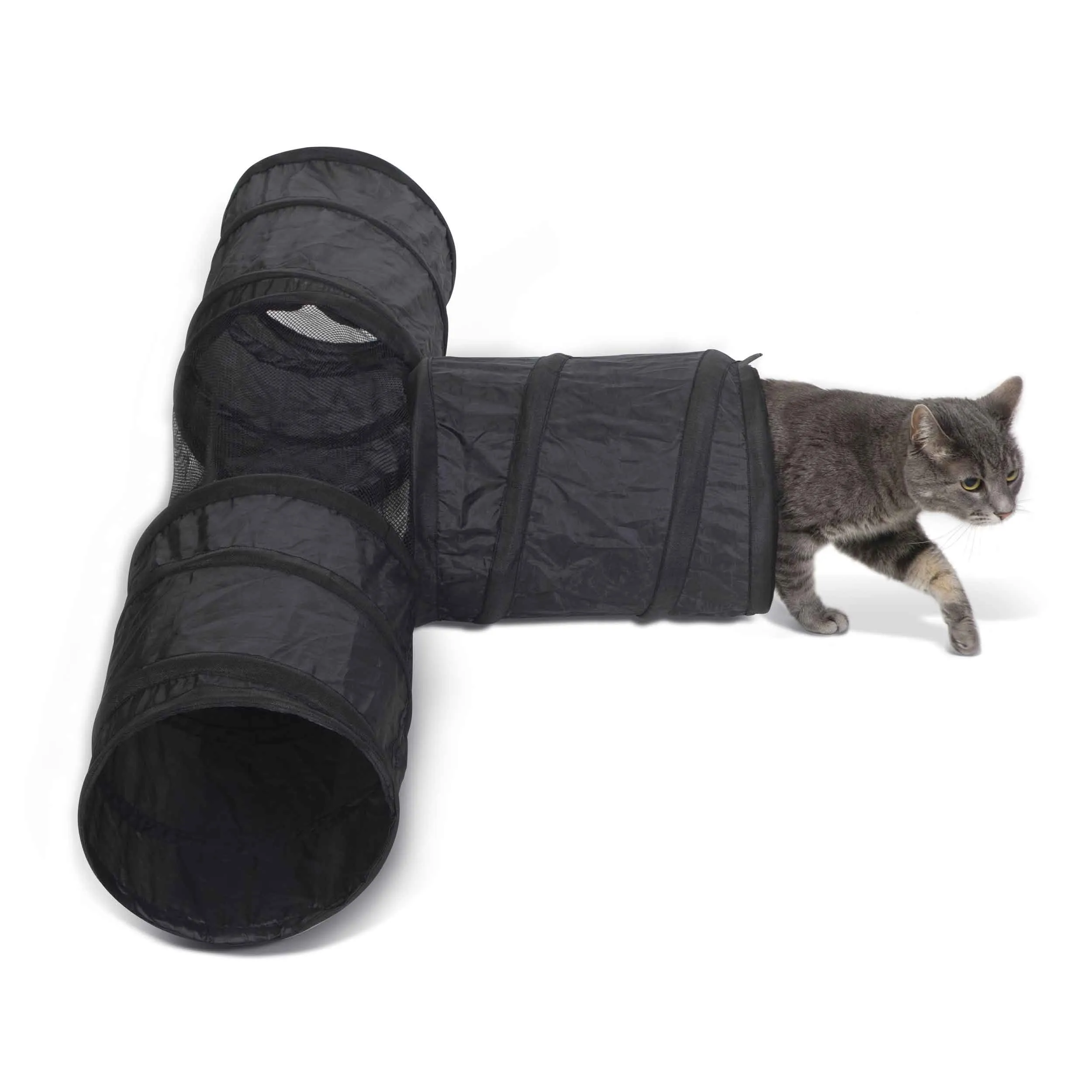 Cat Tunnel Toy 3 Way T Tunnel