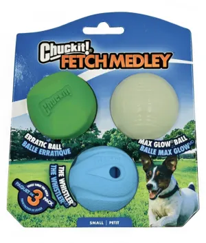 Chuckit! Fetch Ball Medley Triple Pack