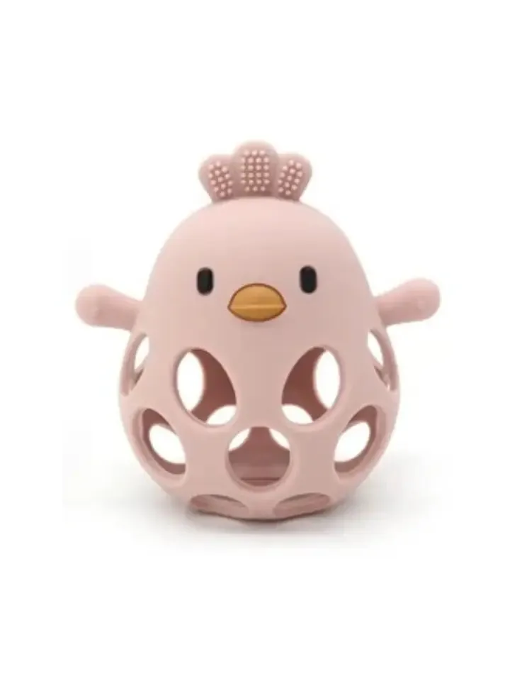 Clucky Chew Buddy-Rose Pink