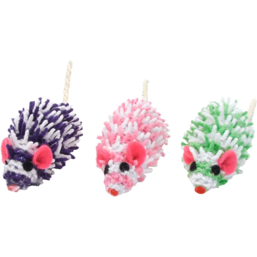 Coastal Mop Mice Cat Toy