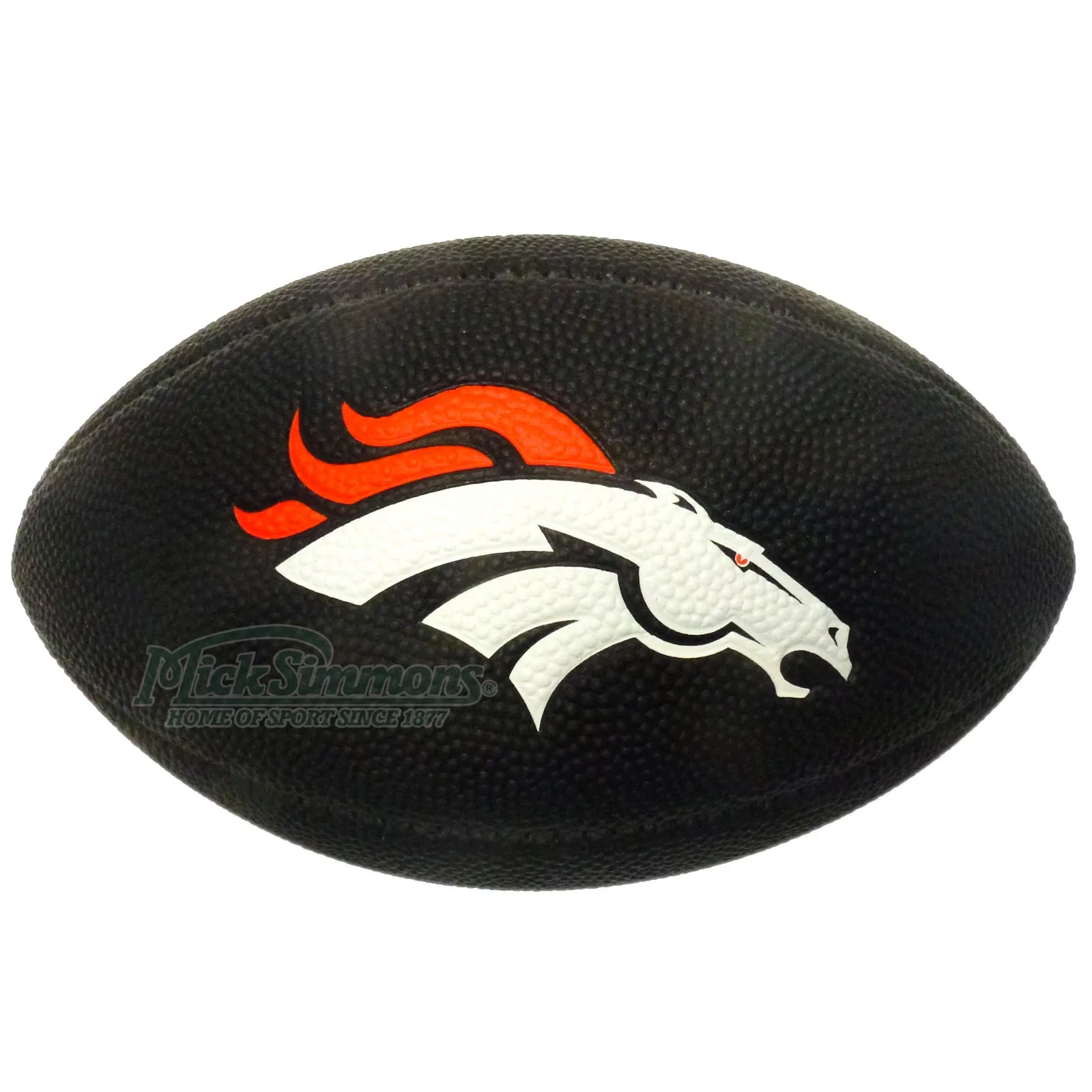 Denver Broncos Wilson Mini NFL Football (Gridiron Ball) - Black