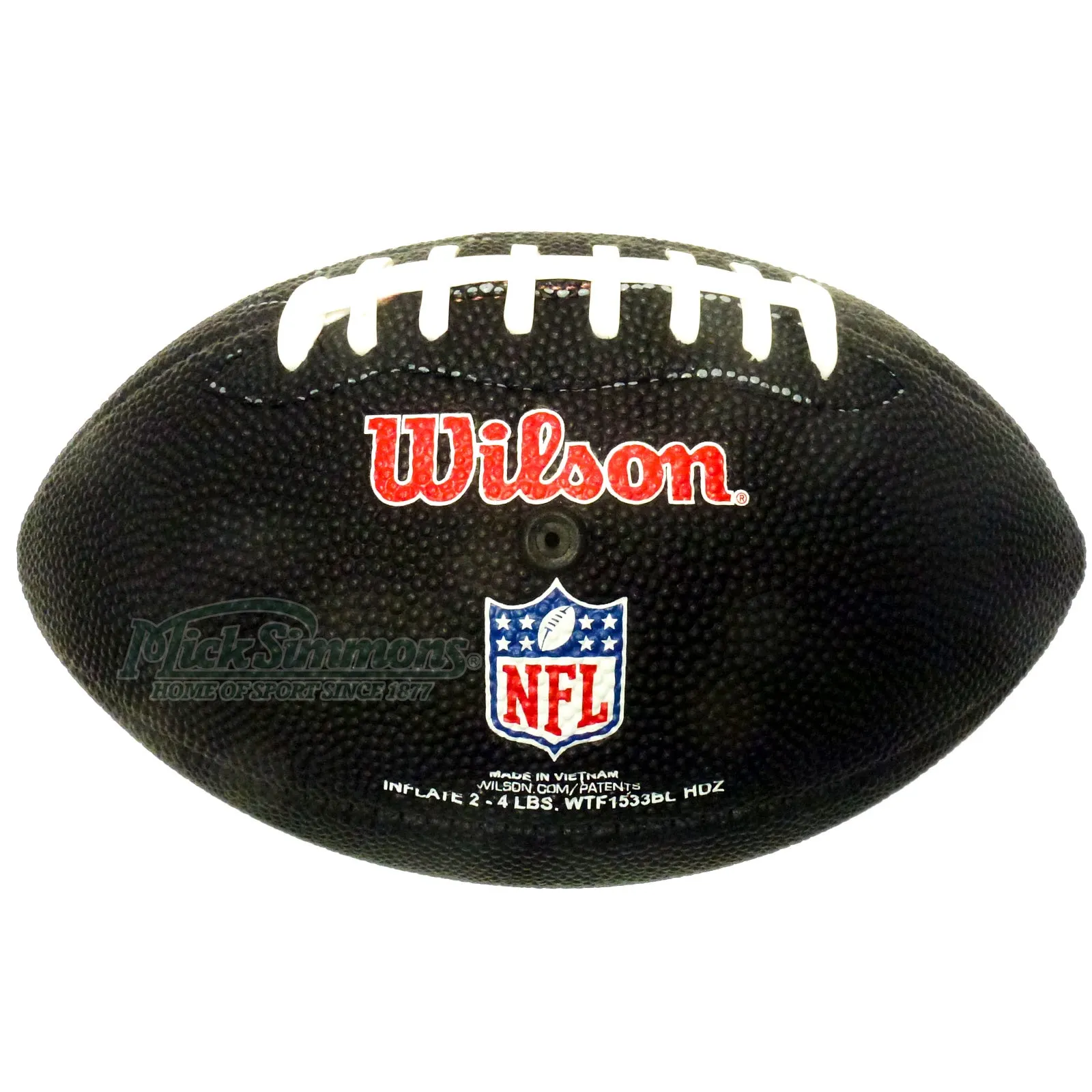 Denver Broncos Wilson Mini NFL Football (Gridiron Ball) - Black