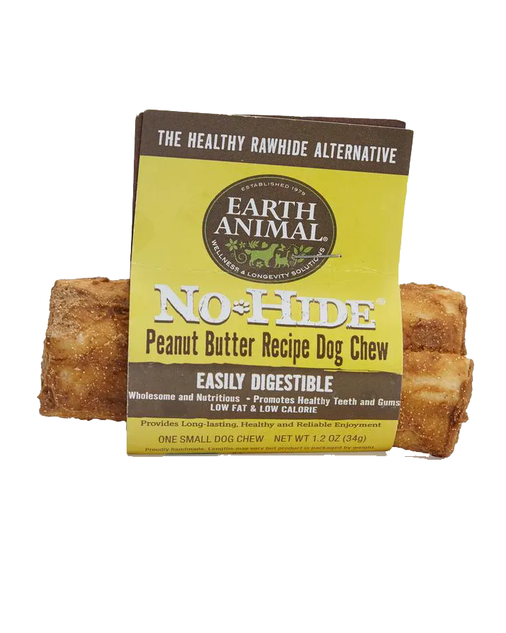 Earth Animal Peanut Butter No-Hide® Dog Chew