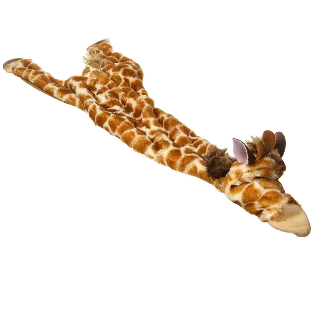 Ethical Pet Skinneeez Outback Giraffe Stuffing-Free Plush Dog Toys