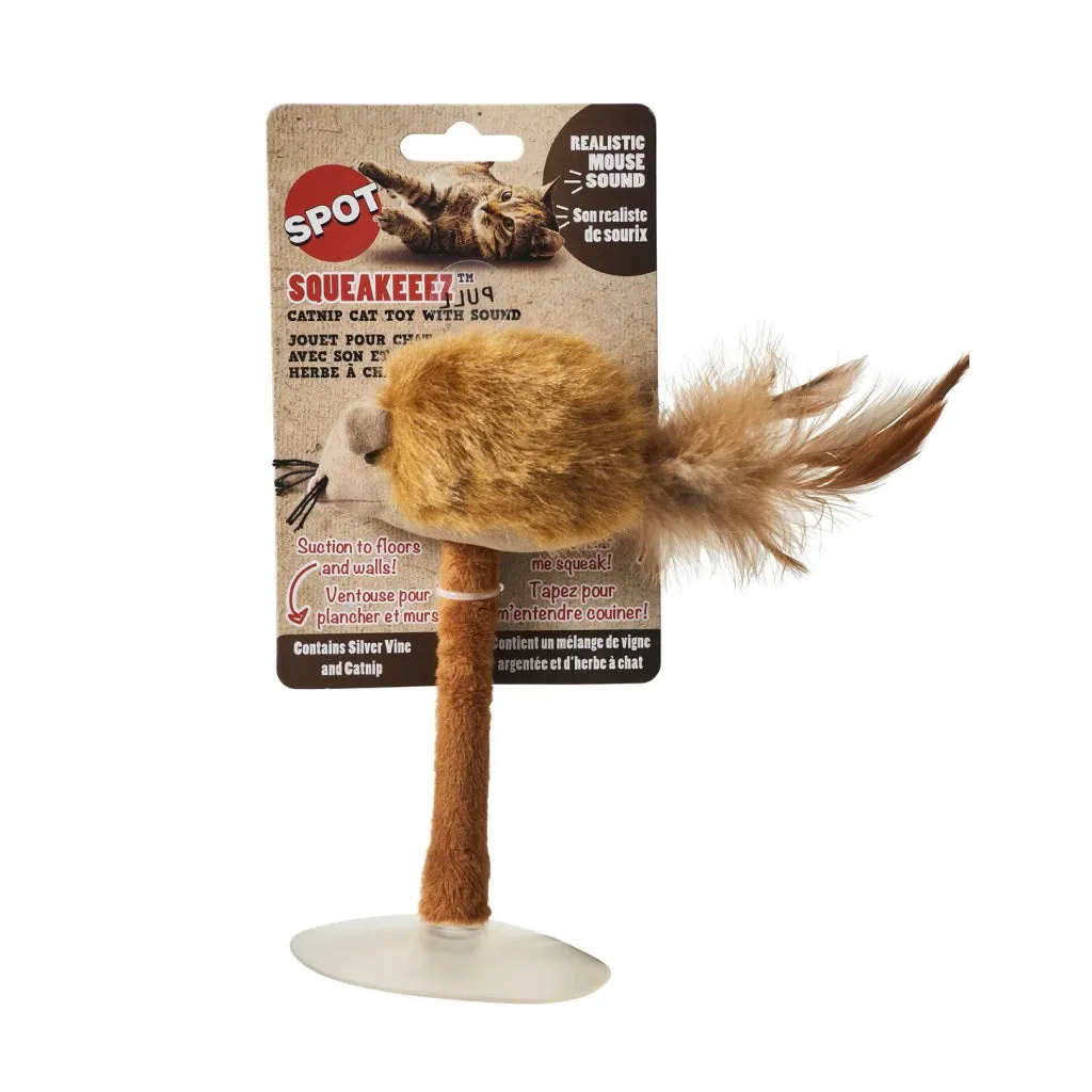 Ethical Squeakeeez w/ Suction Cup for Cats