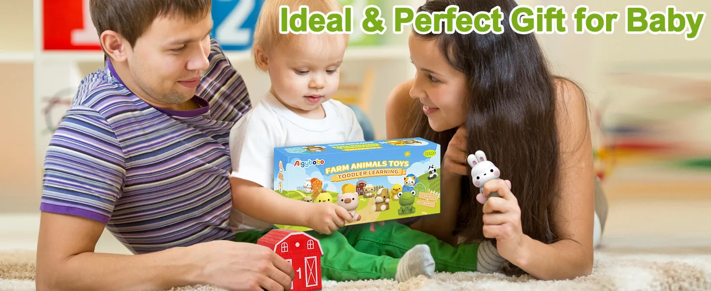 Farmyard Wonders - Engaging Learning Montessori Toys for Toddlers - Count, Match & Play!