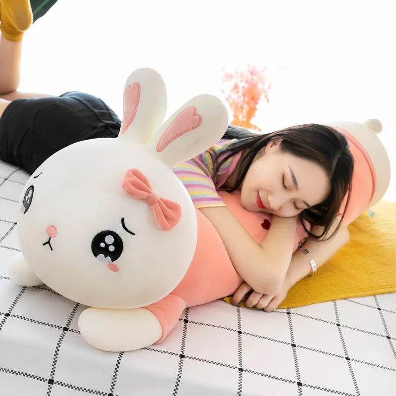 Fluffy: Jumbo Stuffed Kawaii Bunny Plush