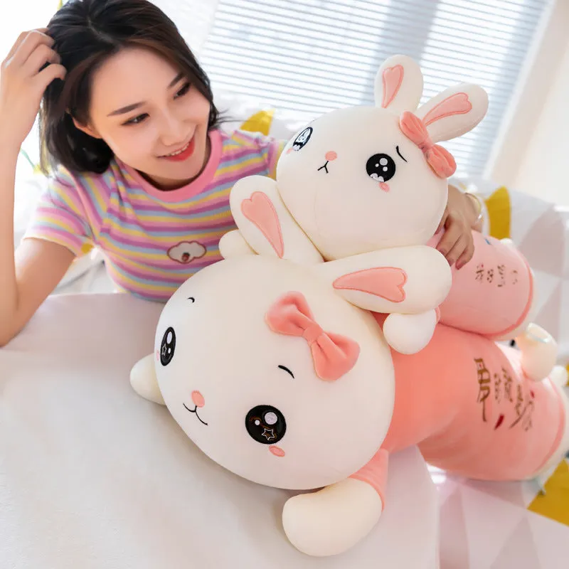 Fluffy: Jumbo Stuffed Kawaii Bunny Plush