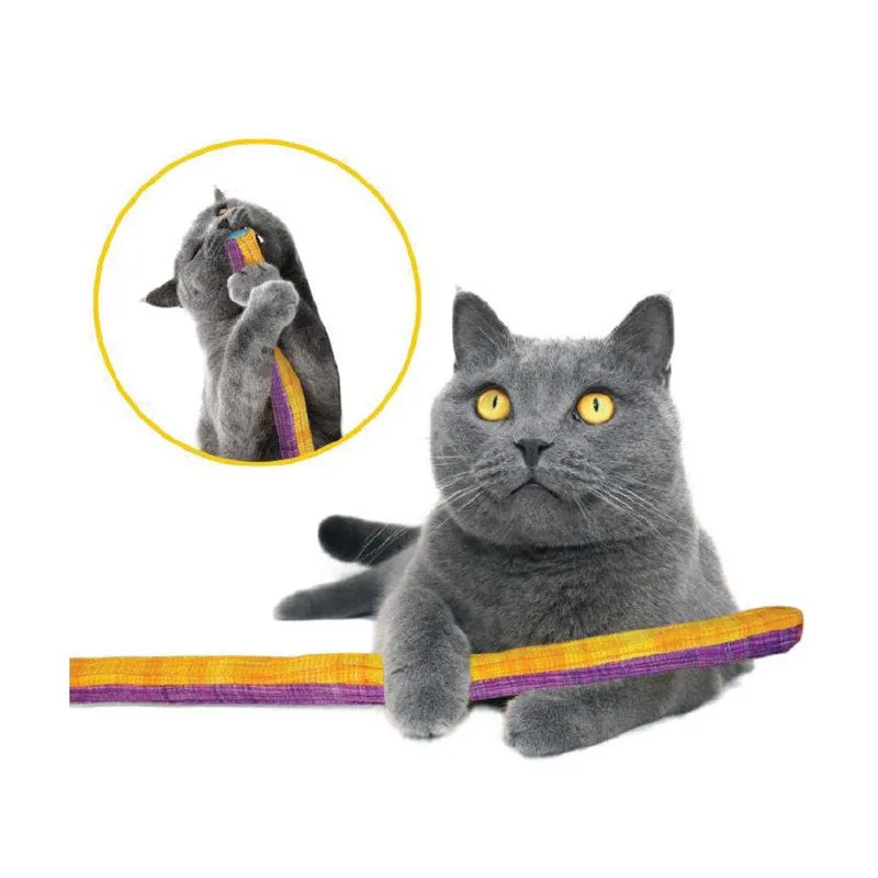 Goli Designs Purro Churro Catnip Infused Long Cat Toy