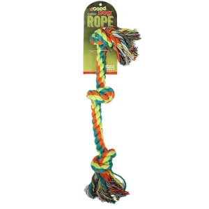 Good Dog 3 Knot Multicolour Rope Bone