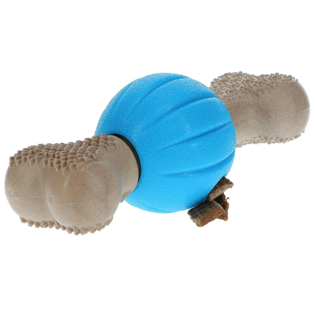 GURU Spin & Chew Bone Dog Toy Bacon, Medium