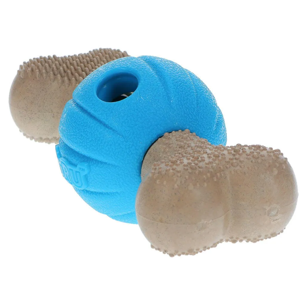 GURU Spin & Chew Bone Dog Toy Bacon, Medium