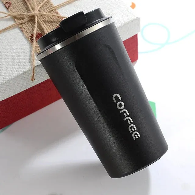 Insulated Thermo Mug Stainless Steel Leakproof Travel Mug Coffee Cup