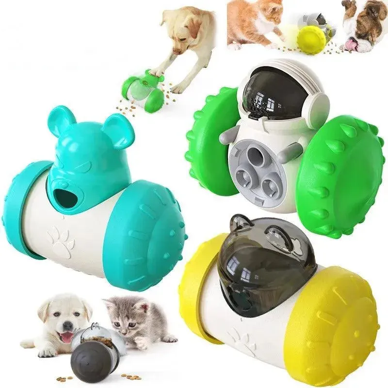 Interactive Dog Treat Toy Food Dispenser