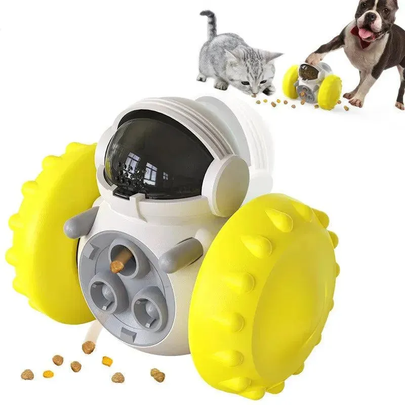 Interactive Dog Treat Toy Food Dispenser