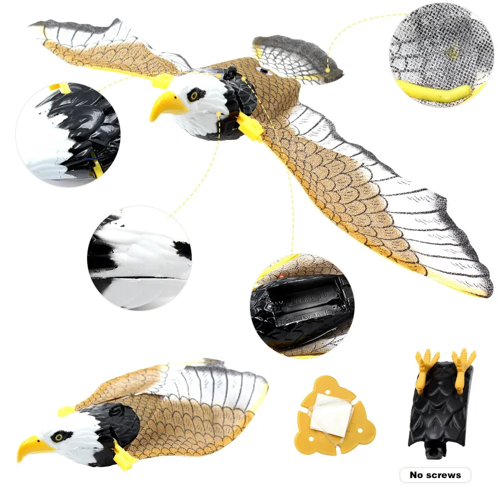 Interactive Electric Flying Bird Cat Toy