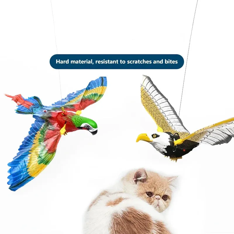 Interactive Electric Flying Bird Cat Toy