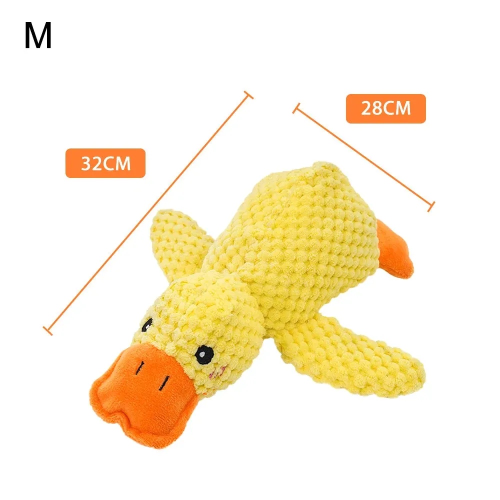 Interactive Quacking Duck Dog Toy - Durable Chew and Molar Toy for All Dog Sizes