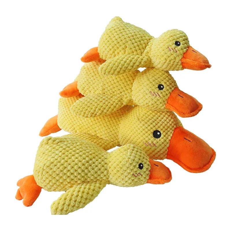 Interactive Quacking Duck Dog Toy - Durable Chew and Molar Toy for All Dog Sizes