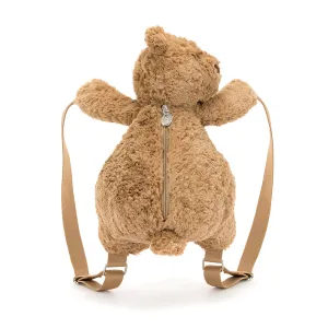 Jellycat Plush Toy Bartholomew Bear Backpack