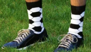 K Bell Mens Soccer Ball Sock