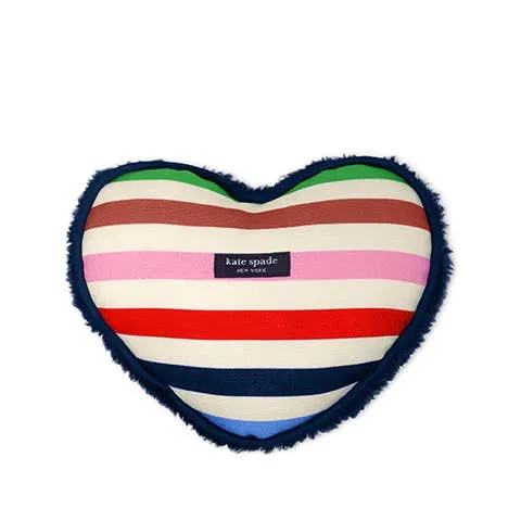 Kate Spade New York | Stripy Heart Dog Chew Toy