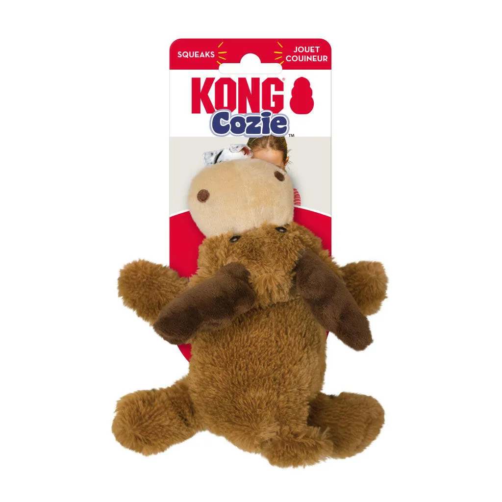 Kong Cozie Marvin the Moose Plush Toy For Dogs