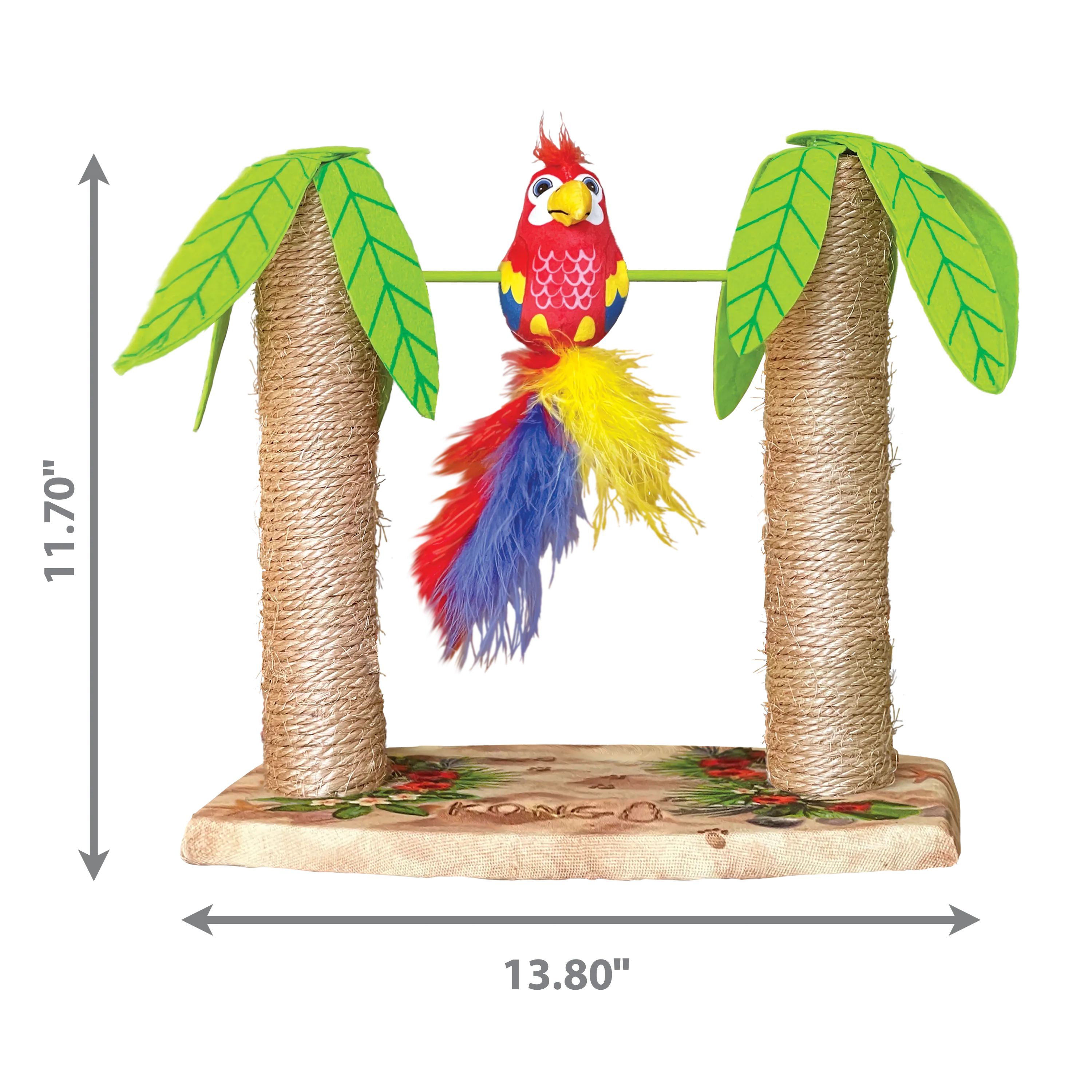 Kong Play Spaces Tiki Twirl, Cat Toy