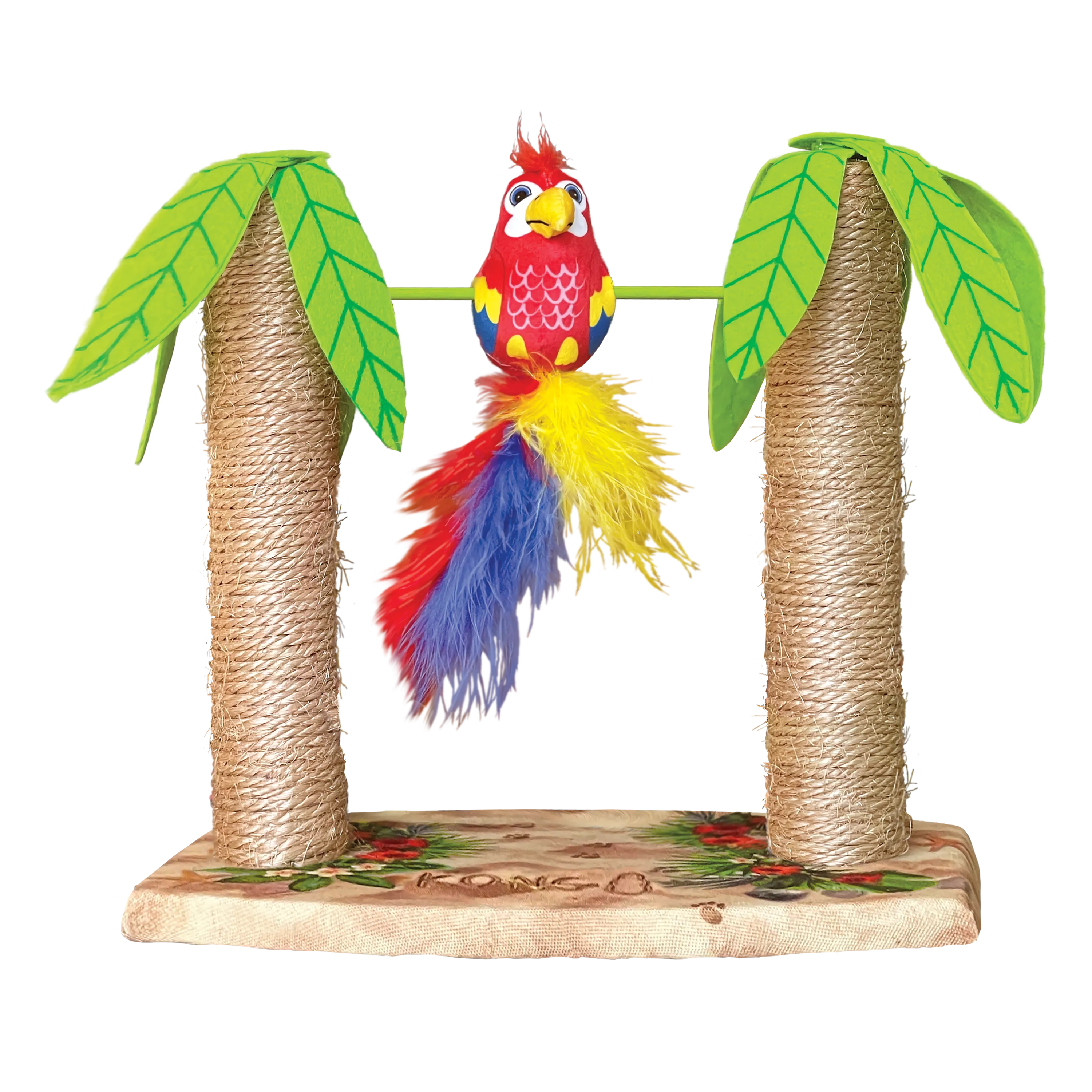 Kong Play Spaces Tiki Twirl, Cat Toy