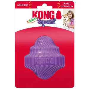 Kong Squeezz Orbitz Spin Toy For Dogs (assorted colors)