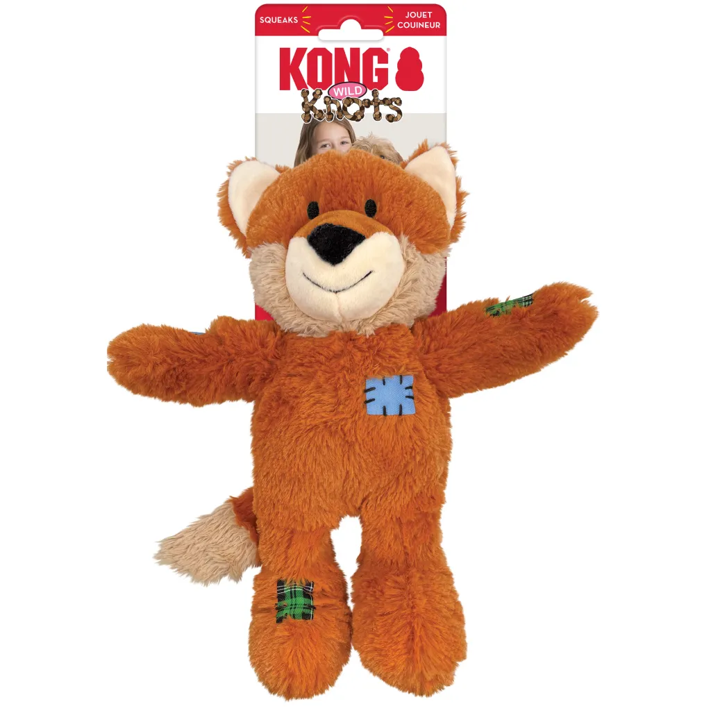 Kong Wild Knots Fox Toy For Dogs