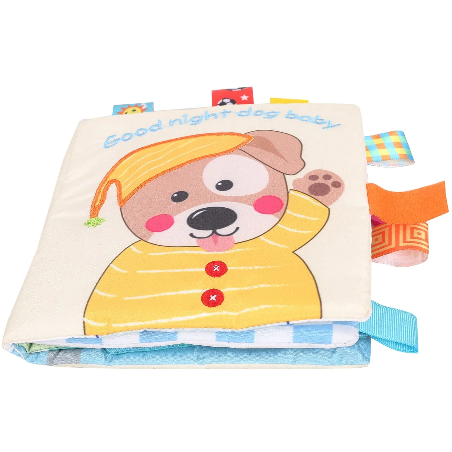 Learning with Puppy Multicolour Activity Cloth Book