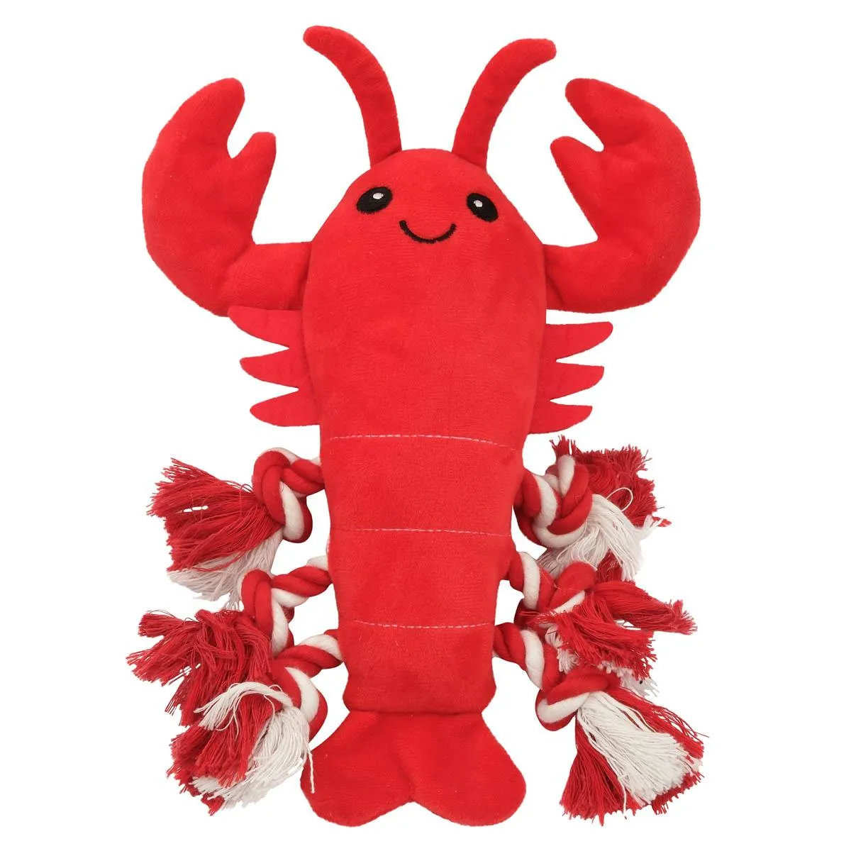 Lexi & Me Plush/Rope Dog Toy Lobster